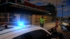 Working girl Stopped....