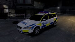 Volvo V70 II Swedish Police