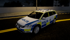 Volkswagen Passat Alltrack Swedish Police Version