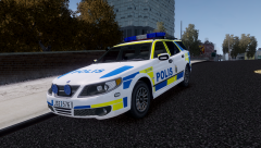 Saab 9-5 SportCombi Swedish Police 1.0