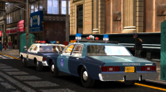 Liberty State Police Outside the Station