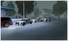 Sheriff Traffic Stop With Police