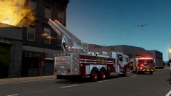 FDLC Ladder 1 Responds to 3-story Structure Fire