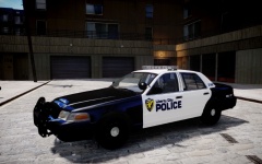 Liberty Police Department Crown Victoria