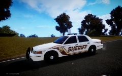 Liberty County Sheriff Crown Victoria