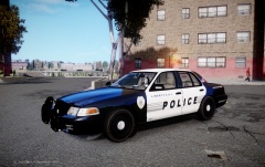Liberty City Police Department Crown Victoria Slicktop