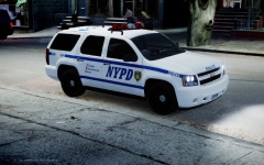 New York City Police Department Tahoe