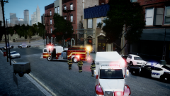 Early morning accident.