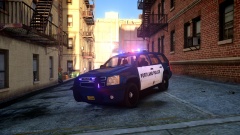 Portland Police Tahoe