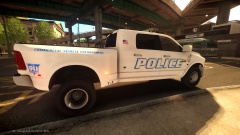 Dodge 3500 with Commercial Vehicle Enforcement Skin
