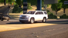 Unmarked LCSD Tahoe Responding Code 3