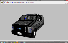 Ford E-Series Transport Van Front