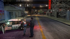 Drunk guy dances in the street as I investigate a drug deal