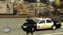 [WIP] Alderney City Police cop and police car