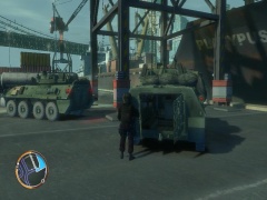 Liberty Armed Forces Soldier taking Cover