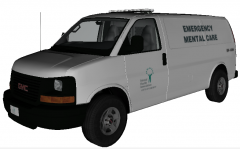 GMC Savanna "Liberty City Emergency Mental Health Care Services"