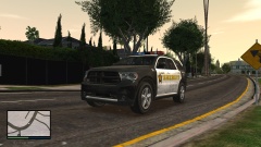 Non-ELS 2013 Dodge Durango Sheriff