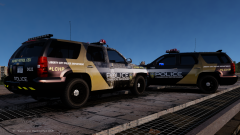 LCPD Highway Patrol Commercial Enforcement Tahoe