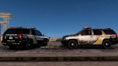 LCPD Highway Patrol Commercial Enforcement Tahoe