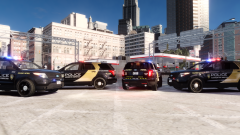 LCPD Highway Patrol - 2014 Ford Police Interceptor Utility (Supervisor Units)
