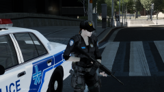 Jill Valentine - SPVM Tactical (Montreal Police Service)