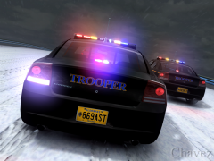 Dodge Charger With Alderney State Trooper Police Skin