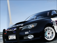 Subaru Impreza With Seacrest County Police Skin
