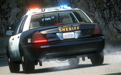 Ford Crown Victoria With Los Angeles County Sheriff Police Skin