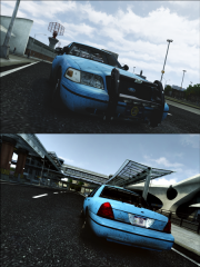 Ford Crown Victoria With New York State Police Skin