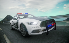 Ford Mustang With Dubai Police Skin