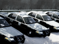 Ford Crown Victoria With Richland County Police Skin