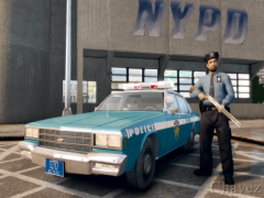 Chevrolet Caprice With New York Police Skin