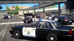 Unknown Van Parked Near Airport