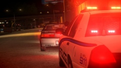 From another angle during the Traffic stop