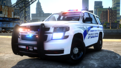 2015 Tahoe with a Federal Signal Valor by VooDoo