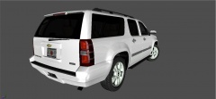 Chevrolet Suburban 2012 LTZ back