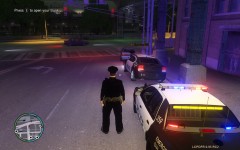 Assisting on a traffic stop