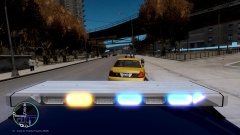 Atlanta PD Lightbar view
