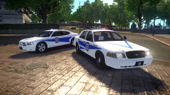 Indiana State Police CVPI and 2010 Charger