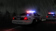 Patrolling During City-wide Blackout