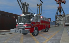 Liberty City Fire Department put its new Rescue 1 into service today.
