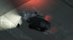 APC crasehd into CrownVic