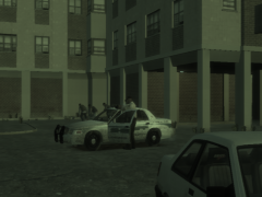 Amateur video still of Sergeant Sharif shortly before he was shot