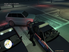 Atlanta Police Officer Checks on a Stop