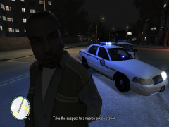 Chattanooga Police Recruitment Photo with a cuffed suspect