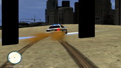 Kick up the sand like a bully