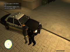 LCPD Officer Cuffs a Wife Beater