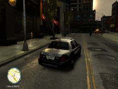 Dekalb Officer merges into traffic