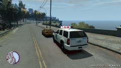 Alderney State Police Tahoe