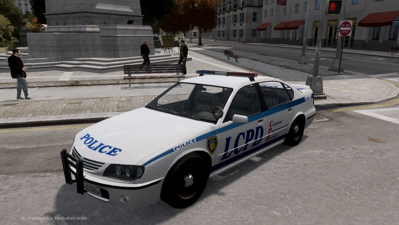 Declasese Merit Police Interceptor w/ GTA V Light Bar - GTA IV ...